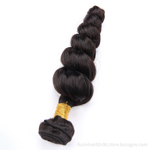Unprocessed Wholesale Virgin Brazilian Human Hair Weave One Donor Virgin Cuticle Aligned Raw Hair Bundle Product For Black Women